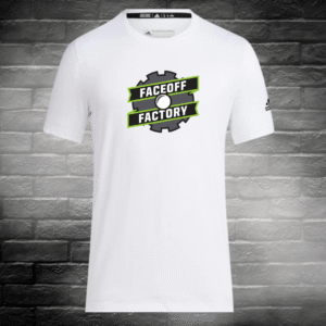 Faceoff Factory Logo - Adidas Clima Tech Tee