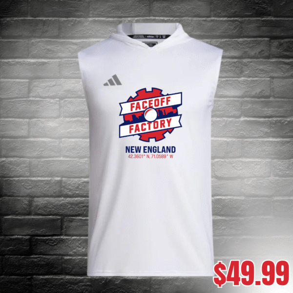 Faceoff Factory New England - Adidas Performance Sleeveless Shirt