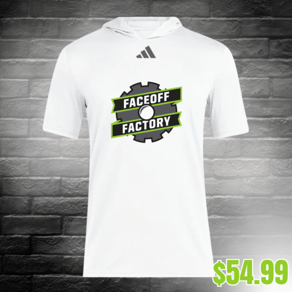 Faceoff Factory - Adidas Performance Short Sleeve Hooded Shirt